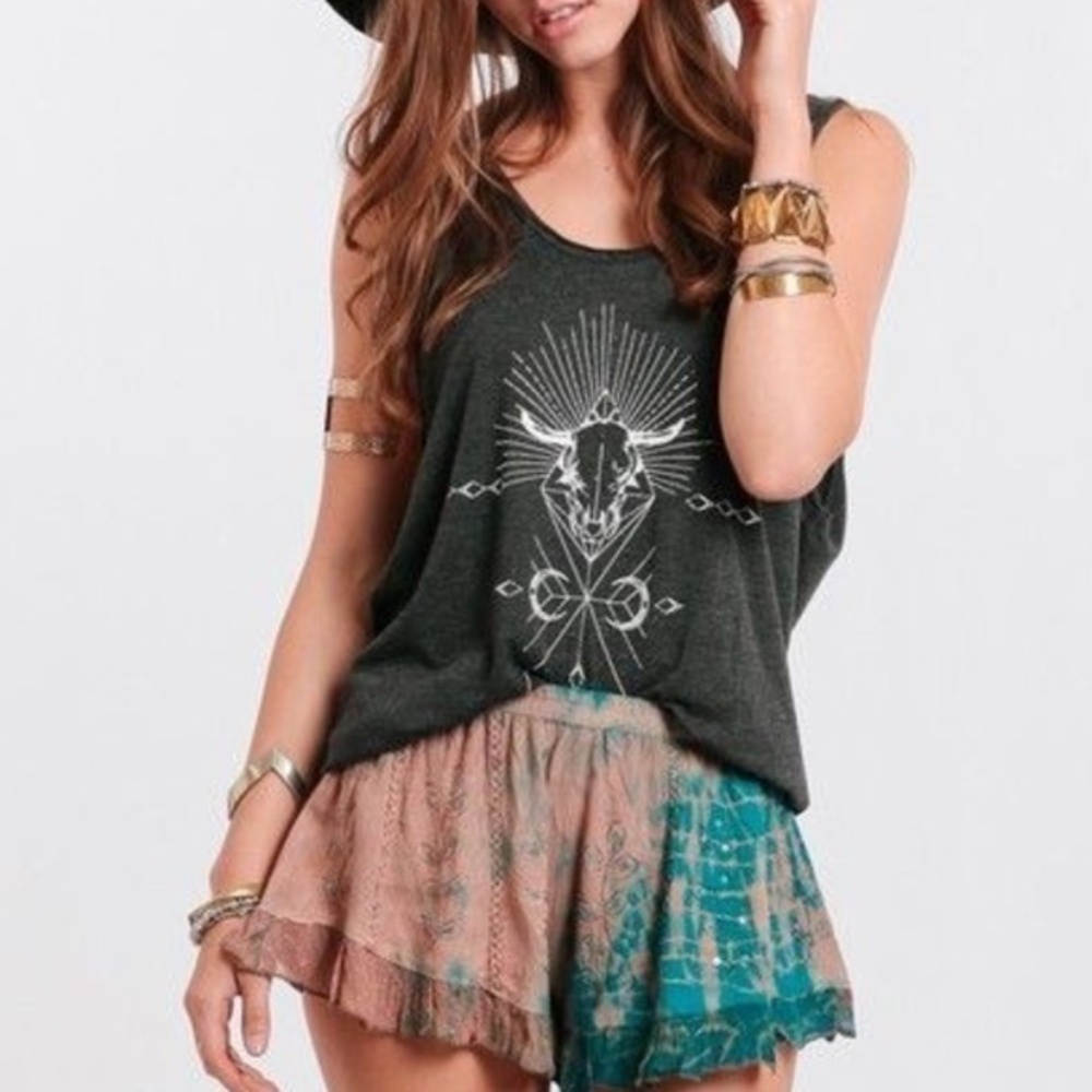 Urban Outfitters Sweet Devotion Ruffle Shorts RAGA